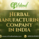 Herbal Manufacturing Company in India