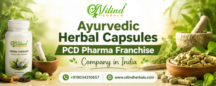 Ayurvedic Herbal Capsules PCD Pharma Franchise Company in India